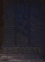 Corsicana High School 1952 yearbook cover photo