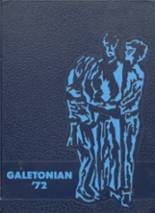 Galeton High School 1972 yearbook cover photo