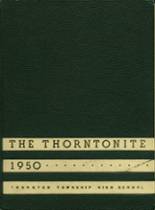 Thornton Township High School 1950 yearbook cover photo