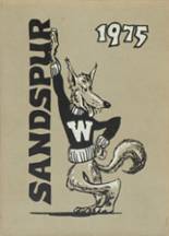 Whiteville High School 1975 yearbook cover photo