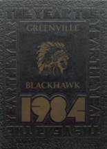 Greenville High School 1984 yearbook cover photo