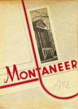 Mt. Pleasant High School 1954 yearbook cover photo