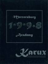 Mercersburg Academy 1998 yearbook cover photo