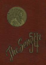 Penn Hills High School 1954 yearbook cover photo