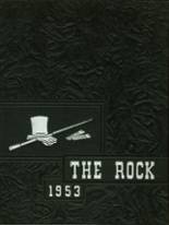 East Rockaway High School 1953 yearbook cover photo