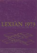 Lexington High School 1973 yearbook cover photo