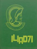 Pensacola School of Liberal Arts 1971 yearbook cover photo