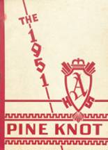 Askov High School 1951 yearbook cover photo