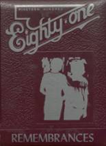 1981 Cass City High School Yearbook from Cass city, Michigan cover image