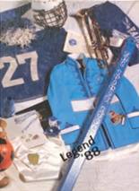 Leonardtown High School 1988 yearbook cover photo