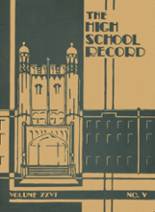Camden High School 1934 yearbook cover photo