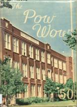 Central High School 1950 yearbook cover photo
