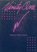 Balaton High School 1991 yearbook cover photo