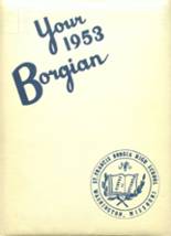 1953 St. Francis Borgia High School Yearbook from Washington, Missouri cover image