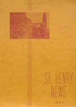 1944 St. Henrys High School Yearbook from Charleston, Missouri cover image