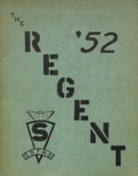 St. Regis Falls High School 1952 yearbook cover photo