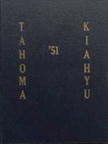 1951 Tahoma High School Yearbook from Maple valley, Washington cover image