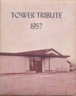 Tower City High School 1957 yearbook cover photo