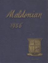 1956 Malden High School Yearbook from Malden, Massachusetts cover image