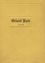 Orland Park High School 1944 yearbook cover photo