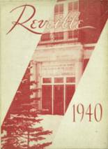 Webster High School 1940 yearbook cover photo