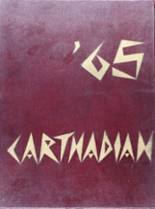 Carthage High School 1965 yearbook cover photo