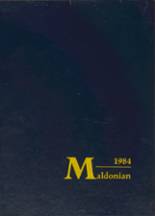 1984 Malden High School Yearbook from Malden, Massachusetts cover image