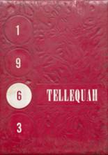 Tellico Plains High School 1963 yearbook cover photo