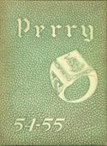 Perry Traditional Academy High School 1955 yearbook cover photo