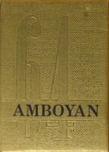 Amboy High School 1964 yearbook cover photo