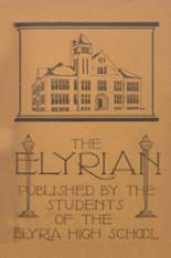 Elyria High School 1913 yearbook cover photo