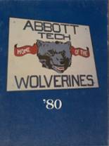 Abbott Technical High School 1980 yearbook cover photo