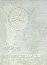 Sisseton High School 1954 yearbook cover photo