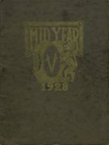 Virginia High School 1928 yearbook cover photo