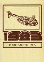 Tucumcari High School 1983 yearbook cover photo