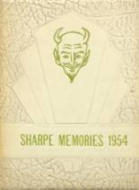 1954 Sharpe High School Yearbook from Benton, Kentucky cover image