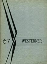 Western High School 1967 yearbook cover photo