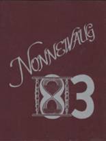 Nonnewaug High School 1983 yearbook cover photo