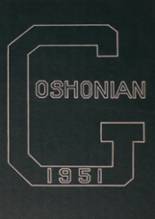 Goshen Union High School 1951 yearbook cover photo