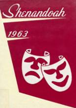 Shenandoah High School 1963 yearbook cover photo