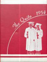 Casco High School 1954 yearbook cover photo