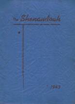 Shenandoah High School 1943 yearbook cover photo