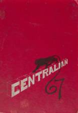 Central High School 1967 yearbook cover photo