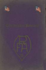 Rome Free Academy 1918 yearbook cover photo