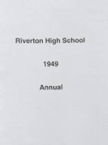 Riverton High School 1949 yearbook cover photo