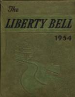 Liberty High School 1954 yearbook cover photo