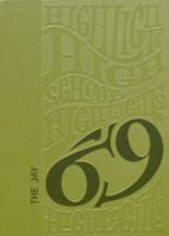 Jackson High School 1969 yearbook cover photo