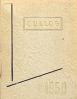 Cullom High School 1950 yearbook cover photo