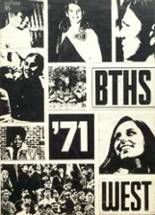 Belleville Township High School 1971 yearbook cover photo