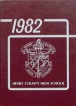 Henry County High School 1982 yearbook cover photo